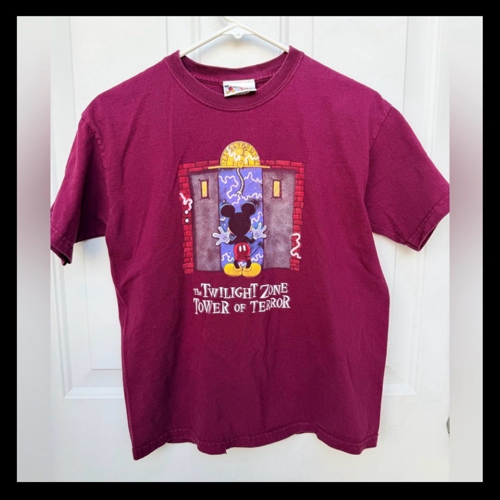 Vintage Disney Kids The Twilight Zone Tower of Terror - Size Youth L (14/16)